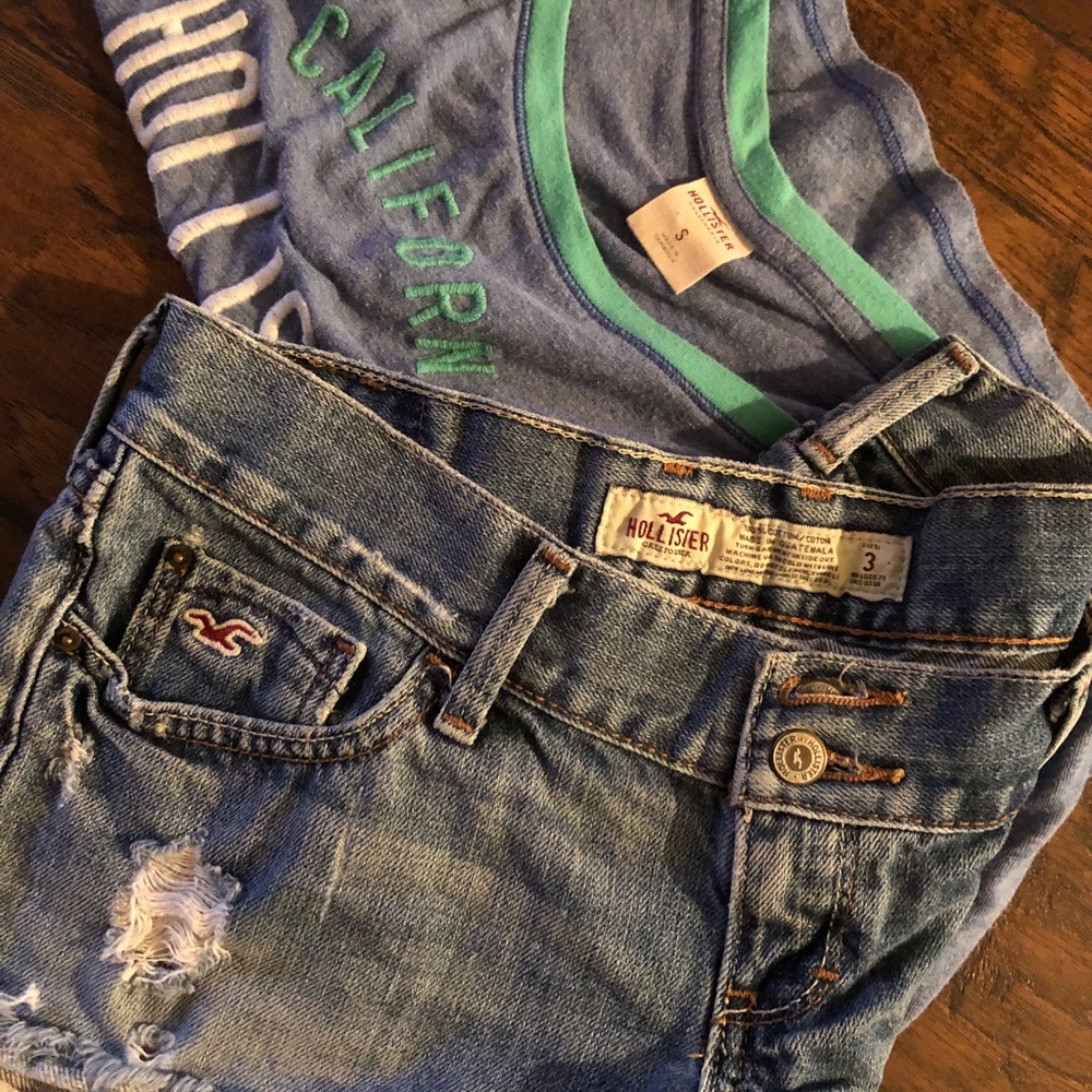 Hollister Shirt S/Shorts3